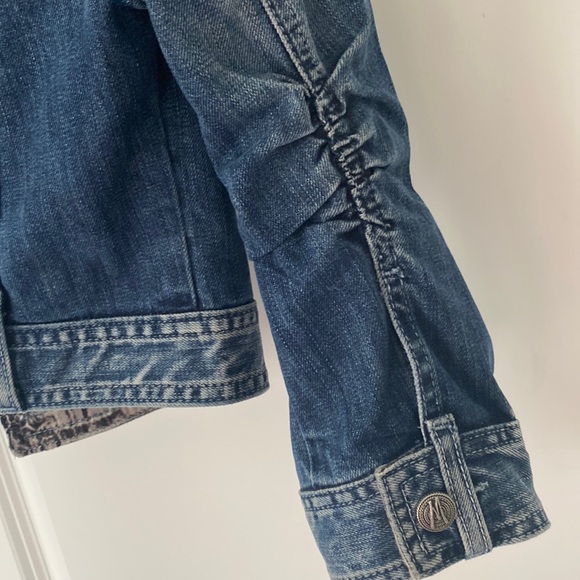 Marciano Crop Jean Jacket - Size XS - Picture 6 of 7